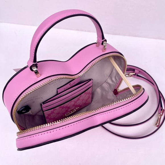 Kate Spade Love Shack Spade Flower Heart Crossbody and Small Wallet Card Holder - Picture 11 of 16